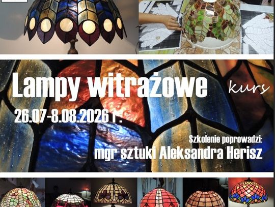 Lampy Tiffaniego - kurs