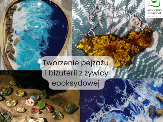 Warsztaty tworzenia pejzażu i biżuterii z żywicy epoksydowej- 7-8.03.2026 r Warsztaty tworzenia pejzażu i biżuterii z żywicy epoksydowej- 7-8.03.2026 r