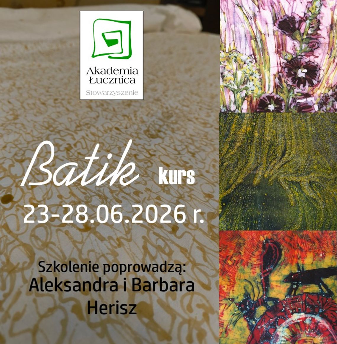 Batik - kurs 23-28.06.2026 r