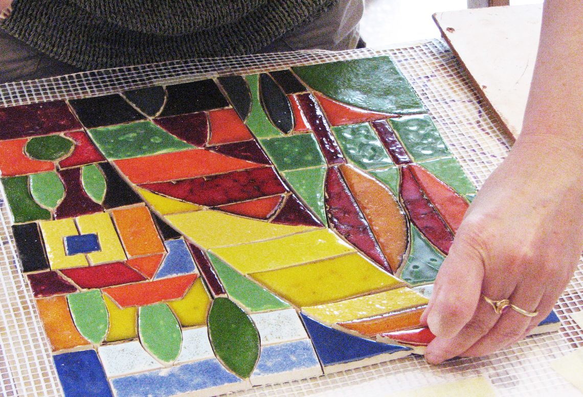 Ceramiczna mozaika artystyczna - kurs  8-13.04.2024