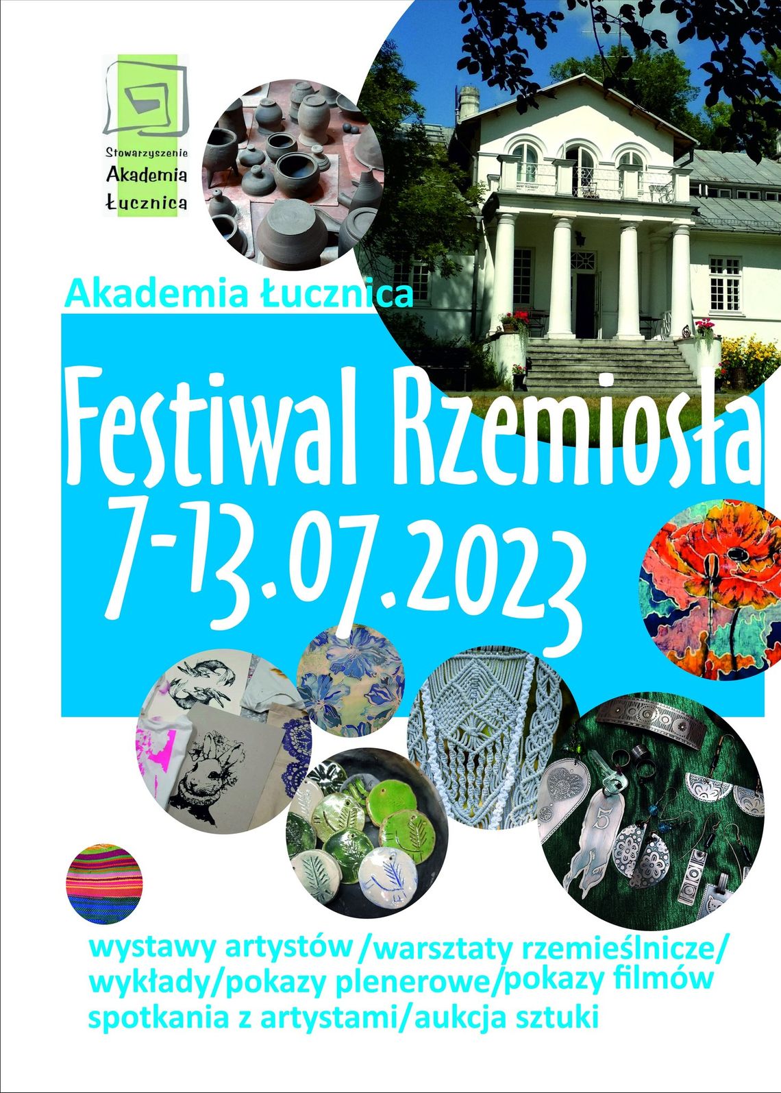 Festiwal Rzemiosła 7-13.07.2023 r. Festiwal Rzemiosła 7-13.07.2023 r.